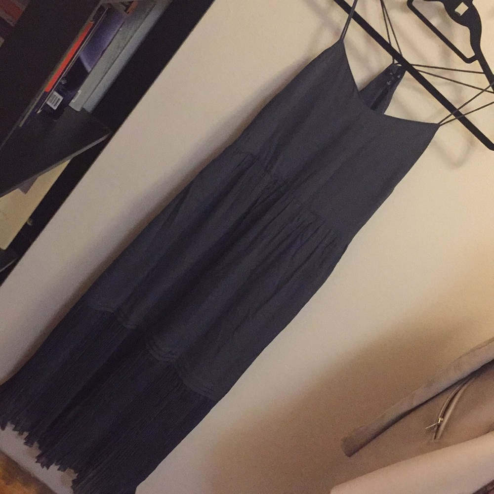 Madewell - NWT, 4, Crinkle Hem Midi Dress